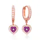 Turkish Heart Dangle Sterling Silver Earrings Turkish Heart Dangle Sterling Silver Earrings