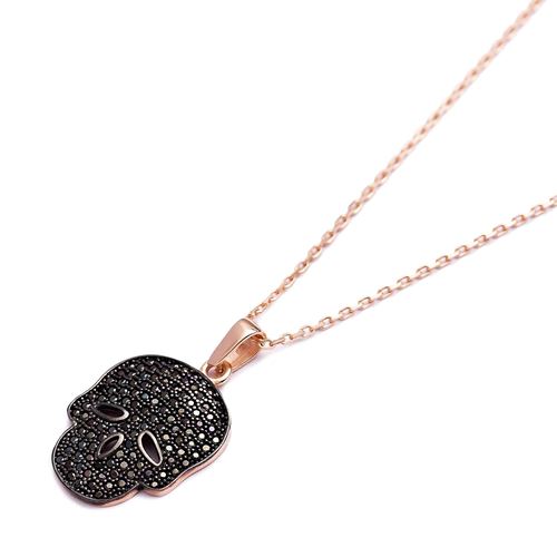 Turkish Handcrafted Skull 925 Sterling Silver Pendant