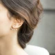 Clear Mixed Shape Fan CZ Sterling Silver Ear Jackets | 925 Sterling Silver Wholesale | Sade Silver Clear Mixed Shape Fan CZ Sterling Silver Ear Jackets - Sade 925 Silver Jewelry