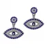 Ear Cuff Evil EyeTurkish Wholesale Handcrafted Silver Earring