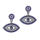 Ear Cuff Evil EyeTurkish Wholesale Handcrafted Silver Earring Ear Cuff Evil EyeTurkish Wholesale Handcrafted Silver Earring
