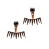 Turkish 925 Silver Light Black CZ Earrings