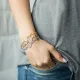 Turkish CZ Circle Sterling Silver Bracelet Turkish CZ Circle Sterling Silver Bracelet