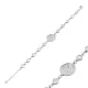 Turkish CZ Circle Sterling Silver Bracelet Turkish CZ Circle Sterling Silver Bracelet