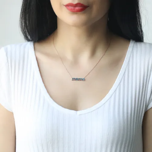 Turkish Mama Turquoise 925 Sterling Silver Pendant Turkish Mama Turquoise 925 Sterling Silver Pendant