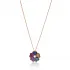 Turkish 925 Sterling Silver Five Hearts Pendant