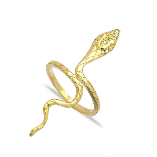 Turkish Adjustable Snake Pave 925 Sterling Silver Ring Turkish Adjustable Snake Pave 925 Sterling Silver Ring