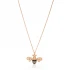 Turkish Bee Pendant in 925 Sterling Silver