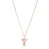 Turkish Angel With Minimal Heart 925 Silver Pendant