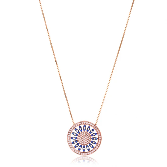 Turkish Pattern Pendant in Sterling Silver | 925 Sterling Silver Wholesale | Sade Silver Turkish Pattern Pendant in Sterling Silver - Sade 925 Silver Jewelry