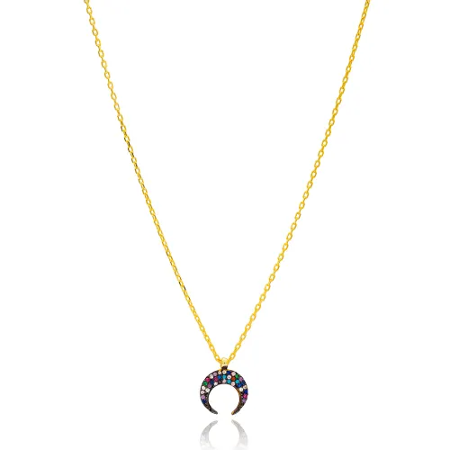 Turkish Horn 925 Sterling Silver Pendant