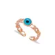 Turkish Handcrafted Evil Eye 925 Silver Ring Turkish Handcrafted Evil Eye 925 Silver Ring