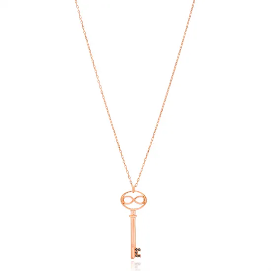 Turkish Key And Infinity Sterling Silver Pendant Turkish Key And Infinity Sterling Silver Pendant