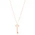 Turkish Key And Infinity Sterling Silver Pendant