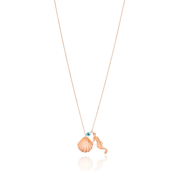 Turkish Seashell 925 Sterling Silver Pendant | 925 Sterling Silver Wholesale | Sade Silver Turkish Seashell 925 Sterling Silver Pendant - Sade 925 Silver Jewelry