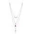 Turkish Moon Crest Layered 925 Sterling Silver Pendant