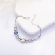 Enamel Charm Evil Eye Bracelet Wholesale 925 Sterling Silver Jewelry Enamel Charm Evil Eye Bracelet Wholesale 925 Sterling Silver Jewelry