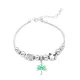 Turkish Enamel Palm 925 Sterling Silver Bracelet