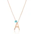Turkish A Letter Alphabet 925 Sterling Silver Pendant
