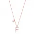 Turkish Initial Alphabet Letter F . 925 Silver Pendant