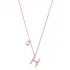 Turkish Initial Alphabet Letter H . 925 Silver Pendant
