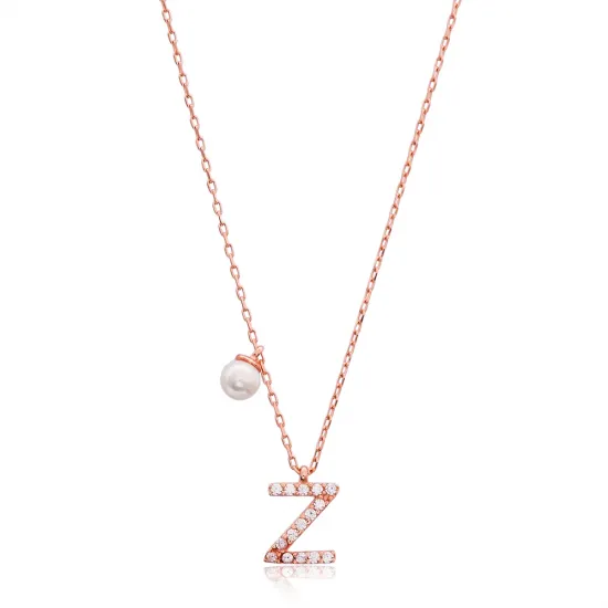 Turkish Initial Alphabet Letter H . 925 Silver Pendant