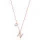 Turkish Initial Alphabet Letter H . 925 Silver Pendant