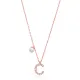 Turkish Initial Alphabet Letter H . 925 Silver Pendant