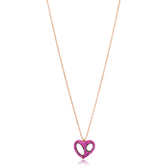 Turkish Handcrafted Heart 925 Sterling Silver Pendant