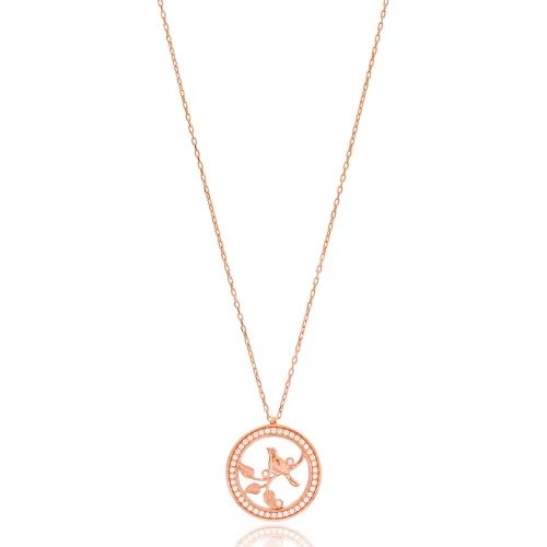 Turkish 925 Sterling Silver Bird Pendant