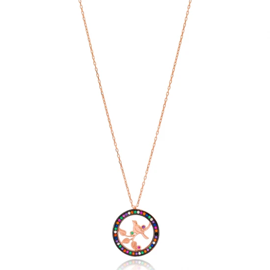 Turkish Mix Bird 925 Sterling Silver Pendant Turkish Mix Bird 925 Sterling Silver Pendant