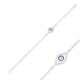 Made in Turkey Wholesale Evil Eye 925 Silver Bracelet