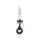 Turkish Cat Dangle 925 Sterling Silver Earrings Turkish Cat Dangle 925 Sterling Silver Earrings
