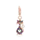 Turkish 925 Sterling Silver Cat Dangle Earrings Turkish 925 Sterling Silver Cat Dangle Earrings