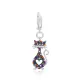 Turkish 925 Sterling Silver Cat Dangle Earrings Turkish 925 Sterling Silver Cat Dangle Earrings