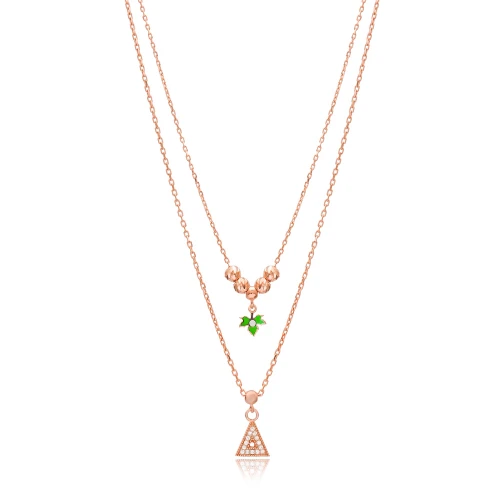 Turkish Clover Layered 925 Sterling Silver Pendant Turkish Clover Layered 925 Sterling Silver Pendant