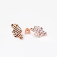 Turkish 925 Sterling Silver Cactus Earrings