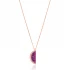 Turkish Ruby Watermelon 925 Sterling Silver Pendant