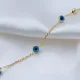 Turkish Dainty Evil Eye 925 Sterling Silver Bracelet Turkish Dainty Evil Eye 925 Sterling Silver Bracelet