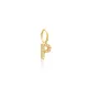 Y Letter Charm Pendant Wholesale Handmade Turkish 925 Silver Sterling Jewelry With Hole Ø7 mm