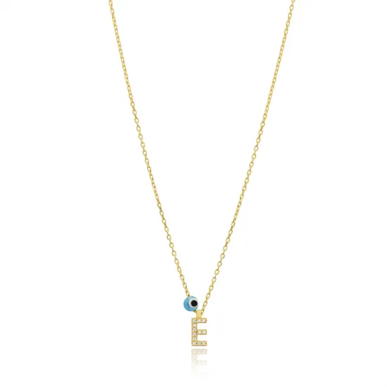 Alphabet Letter E Charm Necklace Wholesale 925 Sterling Silver Jewelry Alphabet Letter E Charm Necklace Wholesale 925 Sterling Silver Jewelry