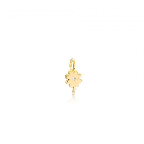 Clover Charm Wholesale Handmade Turkish 925 Silver Sterling Jewelry With Hole Ø5 mm Clover Charm Wholesale Handmade Turkish 925 Silver Sterling Jewelry With Hole Ø5 mm