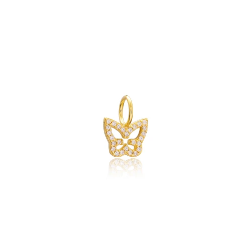 Turkish Butterfly With Hole 7mm Sterling Silver Pendant Turkish Butterfly With Hole 7mm Sterling Silver Pendant