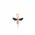 Turkish Bee With Hole 7mm Sterling Silver Pendant