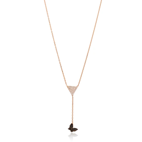 Turkish Butterfly 925 Sterling Silver Necklace Turkish Butterfly 925 Sterling Silver Necklace