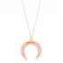 Turkish Horn Shape 925 Sterling Silver Necklace