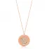 Turkish Round Shape Arrow 925 Sterling Silver Necklace