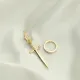 Sword Design Earrings Handmade 925 Sterling Silver Jewelry Sword Design Earrings Handmade 925 Sterling Silver Jewelry