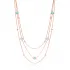 Turkish Aquamarine Layered 925 Sterling Silver Necklace