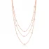 Turkish Multi Layered CZ 925 Sterling Silver Necklace